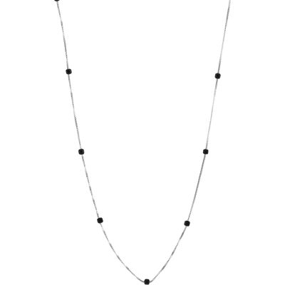 Alisia Colier delicat din argint cu spinel negru AL4081.02.060 Alisia Colier delicat din argint cu spinel negru AL4081.02.060