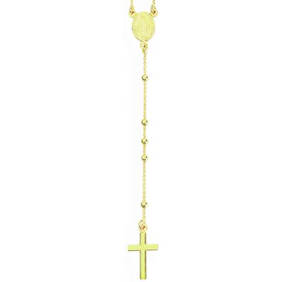 Amen Colier atemporal placat cu aur Rosary CRO25G Amen Colier atemporal placat cu aur Rosary CRO25G