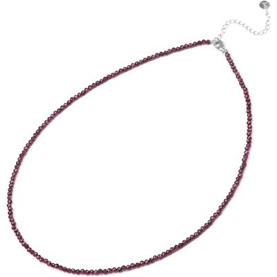 Agato Colier mineral cu mărgele cu granat POL-N11/47L Agato Colier mineral cu mărgele cu granat POL-N11/47L