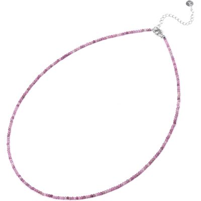 Agato Colier mineral de mărgele cu rubin POL-N12/47L Agato Colier mineral de mărgele cu rubin POL-N12/47L