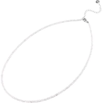 Agato Colier mineral pentru femei cu piatra lunii POL-N06/47L Agato Colier mineral pentru femei cu piatra lunii POL-N06/47L
