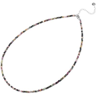 Agato Colier mineral cu mărgele colorate de turmalină POL-N09/47L Agato Colier mineral cu mărgele colorate de turmalină POL-N09/47L