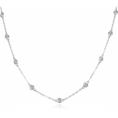 Agato Colier sofisticat din argint cu zirconi AGS1585/47 Agato Colier sofisticat din argint cu zirconi AGS1585/47