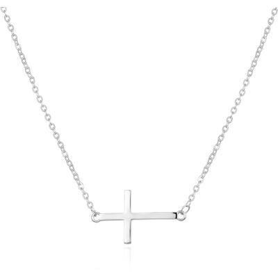 Agato Colier din argint cu cruce AGS1532/47 Agato Colier din argint cu cruce AGS1532/47