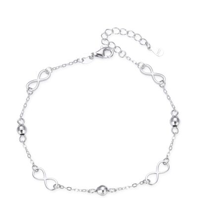 Agato Brățară elegantă din argint Infinity AGB765/21 Agato Brățară elegantă din argint Infinity AGB765/21