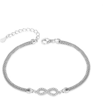 Agato Brățară elegantă din argint Infinity AGB770/21 Agato Brățară elegantă din argint Infinity AGB770/21