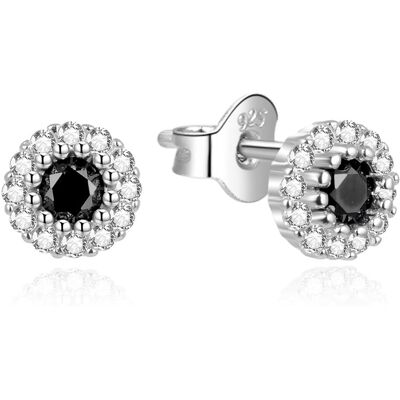 Agato Cercei strălucitori din argint cu pietre de zircon AGUP2351L-B Agato Cercei strălucitori din argint cu pietre de zircon AGUP2351L-B
