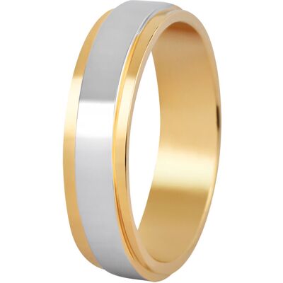 Beneto Exclusive Inel bicolor pentru femei din oțel SPD05 59 mm Beneto Exclusive Inel bicolor pentru femei din oțel SPD05 59 mm