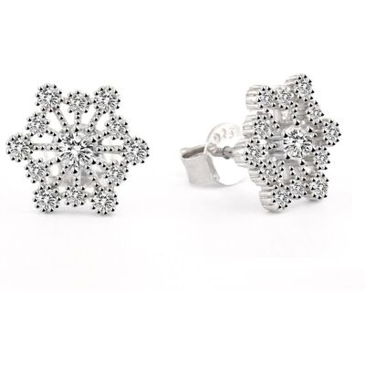 Beneto Fashion cercei din argint Fulg de nea AGUP2754 Beneto Fashion cercei din argint Fulg de nea AGUP2754