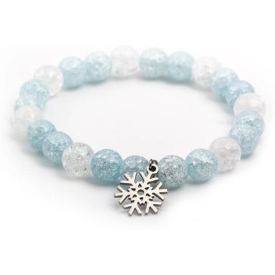Agato Brățară cu mărgele din cristal MINK44 / 17 Agato Brățară cu mărgele din cristal MINK44 / 17