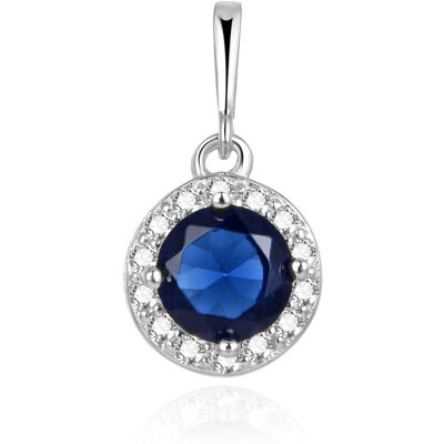 Beneto Pandantiv de lux cu zircon albastru AGH449 Beneto Pandantiv de lux cu zircon albastru AGH449