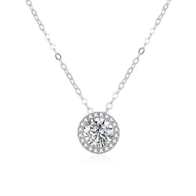 Beneto Colier de lux din argint cu zirconi AGS868 / 47 Beneto Colier de lux din argint cu zirconi AGS868 / 47