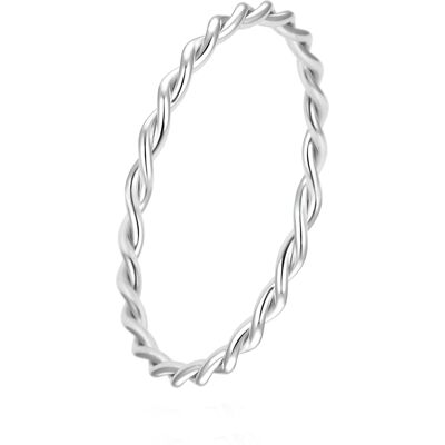Beneto Minimalist inel răsucit din argint AGG315L 50 mm Beneto Minimalist inel răsucit din argint AGG315L 50 mm