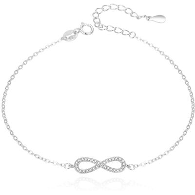Beneto Brățară fashion din argint Infinit AGB589/21 Beneto Brățară fashion din argint Infinit AGB589/21
