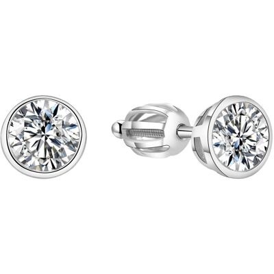 Beneto Cercei din argint cu zircon strălucitor AGUP1714S Beneto Cercei din argint cu zircon strălucitor AGUP1714S