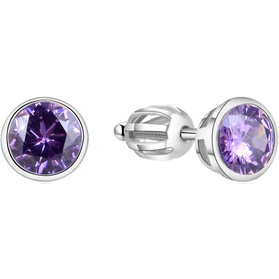 Beneto Cercei din argint cu zircon strălucitor AGUP1716S Beneto Cercei din argint cu zircon strălucitor AGUP1716S