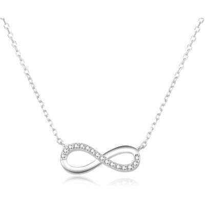 Beneto Colier din argint cu infinit AGS507 / 47L Beneto Colier din argint cu infinit AGS507 / 47L
