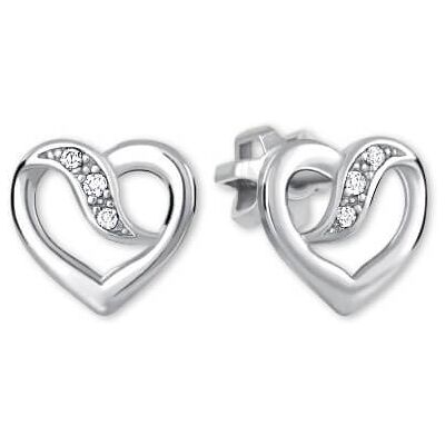 Soliter Cercei Romantici din aur alb Inimioare 745 239 001 00909 0700000 Soliter Cercei Romantici din aur alb Inimioare 745 239 001 00909 0700000