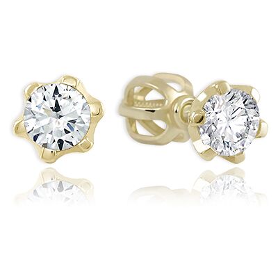 Soliter Cercei de aur cu cristale 236 001 00765 Soliter Cercei de aur cu cristale 236 001 00765