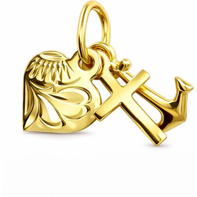 Soliter Pandantiv din aur dragoste, credință, speranță 745 242 001 00077 0000000 Soliter Pandantiv din aur dragoste, credință, speranță 745 242 001 00077 0000000