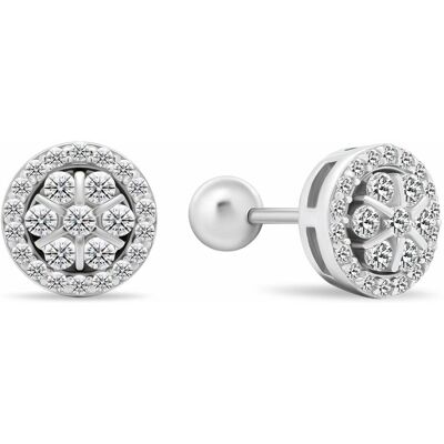 Brilio Silver Cercei sclipitori din argint cu zirconi EA490W Brilio Silver Cercei sclipitori din argint cu zirconi EA490W