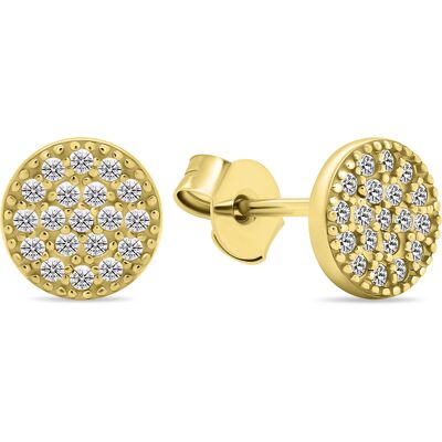 Brilio Silver Cercei eleganți cu pietre de zircon EA570Y Brilio Silver Cercei eleganți cu pietre de zircon EA570Y