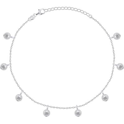 Brilio Silver Elegantă Brățară din argint cu zirconi BRC70W Brilio Silver Elegantă Brățară din argint cu zirconi BRC70W