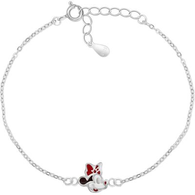 Brilio Silver Brățară jucăușă argintie Minnie BRC49W Brilio Silver Brățară jucăușă argintie Minnie BRC49W