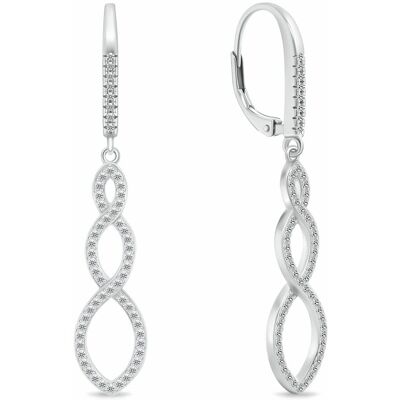 Brilio Silver Cercei de lux cu zirconii EA114W Brilio Silver Cercei de lux cu zirconii EA114W