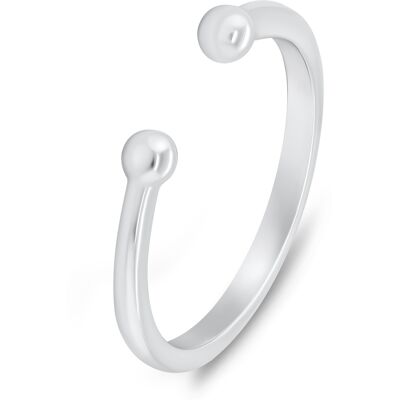 Brilio Silver Inel deschis minimalist din argint RI104W 50 mm Brilio Silver Inel deschis minimalist din argint RI104W 50 mm