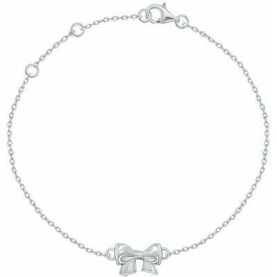 Brilio Silver Brățară minimalistă din argint cu fundiță BRC188W Brilio Silver Brățară minimalistă din argint cu fundiță BRC188W
