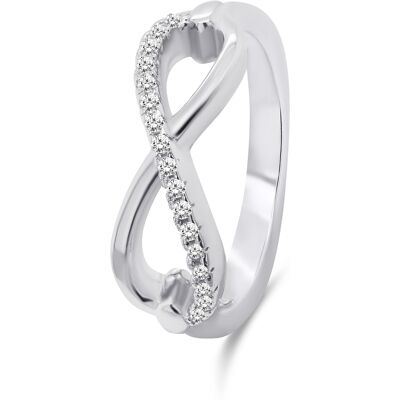 Brilio Silver Inel modern din argint Infinit RI052W 54 mm Brilio Silver Inel modern din argint Infinit RI052W 54 mm