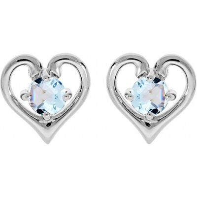 Kalace Cercei fini din argint cu topaz ME05096TZ Kalace Cercei fini din argint cu topaz ME05096TZ