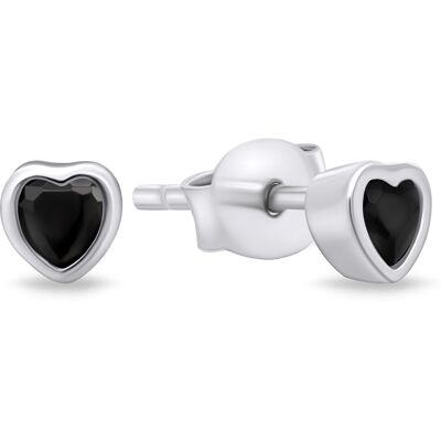 Brilio Silver Cercei din argint fin cu pietre de zircon Inimioare EA599W Brilio Silver Cercei din argint fin cu pietre de zircon Inimioare EA599W