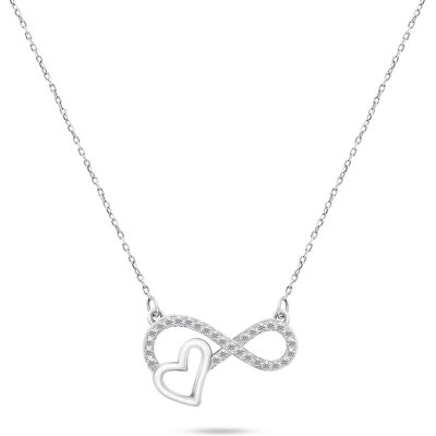 Brilio Silver Colier fin argintiu Infinit NCL54W Brilio Silver Colier fin argintiu Infinit NCL54W