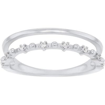 Brilio Silver Inel fermecător din argint cu zirconii GR043W 62 mm Brilio Silver Inel fermecător din argint cu zirconii GR043W 62 mm