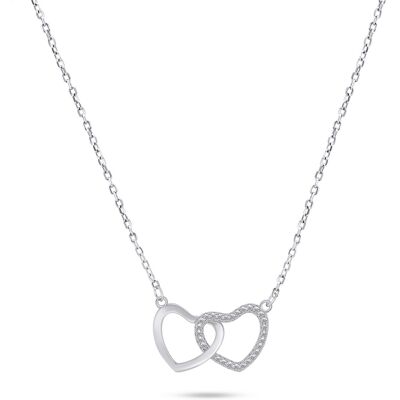 Brilio Silver Romantic colier de argint cu zirconi NCL91W Brilio Silver Romantic colier de argint cu zirconi NCL91W