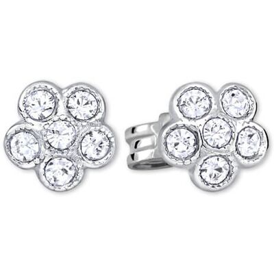 Soliter Cercei din argint cu flori 438 001 01258 04 Soliter Cercei din argint cu flori 438 001 01258 04