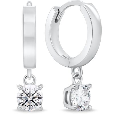 Brilio Silver Cercei din argint cercuri cu pandantive EA494W Brilio Silver Cercei din argint cercuri cu pandantive EA494W