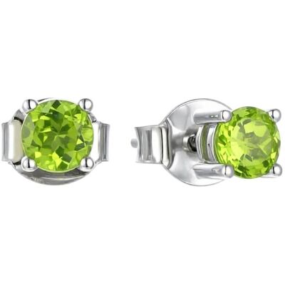 Kalace Cercei tip stud din argint cu peridot SE10230B Kalace Cercei tip stud din argint cu peridot SE10230B