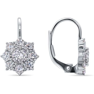 Brilio Silver Cercei din argint cu zircon transparent EA119W Brilio Silver Cercei din argint cu zircon transparent EA119W