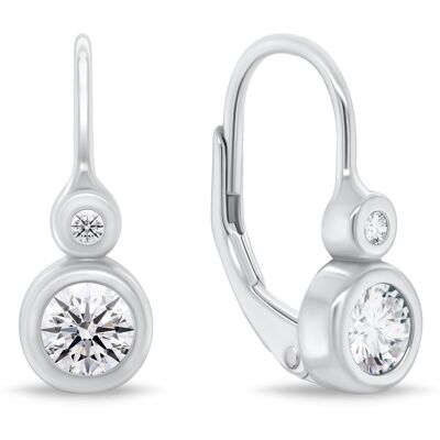 Brilio Silver Cercei din argint cu cristale EA63 Brilio Silver Cercei din argint cu cristale EA63