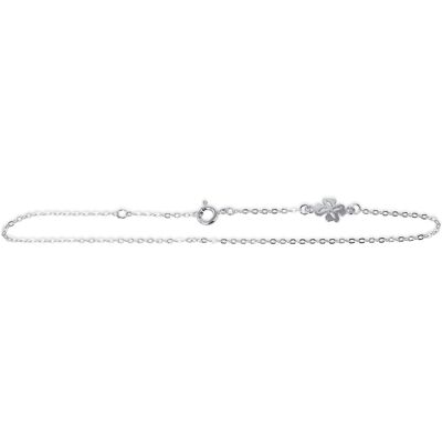 Soliter Brățară de argint pentru picior cu trifoi cu patru foi 461 001 01353 04 Soliter Brățară de argint pentru picior cu trifoi cu patru foi 461 001 01353 04