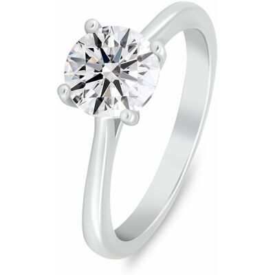 Brilio Silver Inel de logodnă din argint cu zirconiu cubic transparent RI147W 58 mm Brilio Silver Inel de logodnă din argint cu zirconiu cubic transparent RI147W 58 mm
