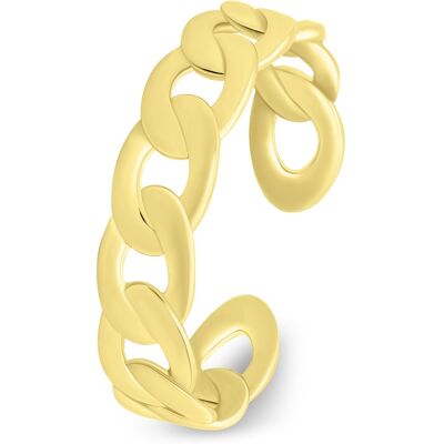 Brilio Silver Inel deschis elegant placat cu aur RI082Y Brilio Silver Inel deschis elegant placat cu aur RI082Y