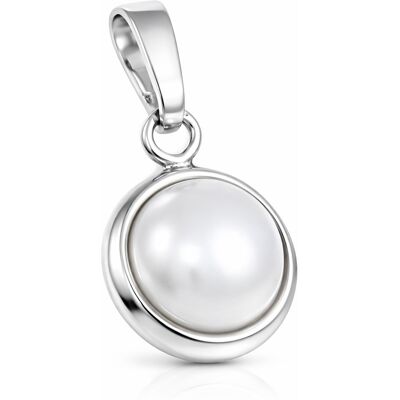Soliter Pandantiv elegant din argint cu perlă sintetică 448 001 00295 04 Soliter Pandantiv elegant din argint cu perlă sintetică 448 001 00295 04