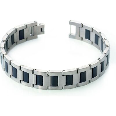 Boccia Titanium Brățară din titan pentru bărbați 0334-01 Boccia Titanium Brățară din titan pentru bărbați 0334-01