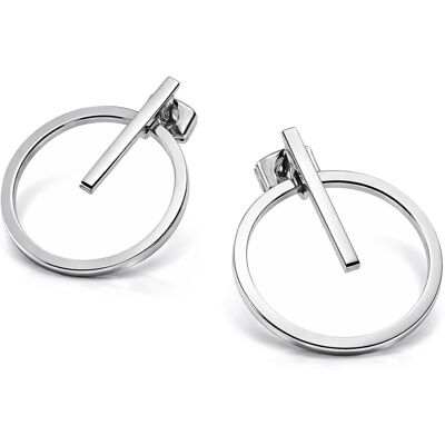 Boccia Titanium Cercei eleganți din titan 05030-01 Boccia Titanium Cercei eleganți din titan 05030-01