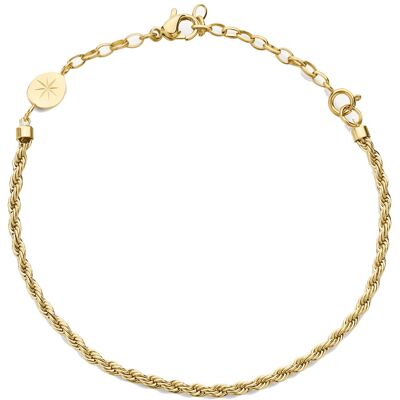 Brosway Brățară elegantă pentru femei din oțel placat cu aur Essential BNL056 Brosway Brățară elegantă pentru femei din oțel placat cu aur Essential BNL056