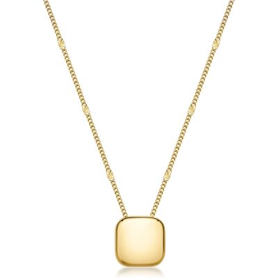 Brosway Colier minimalist placat cu aur pentru femei Muse BUE02 Brosway Colier minimalist placat cu aur pentru femei Muse BUE02